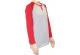 Adult Long-Sleeve Color-Blocking Henley Jersey T-shirt 
